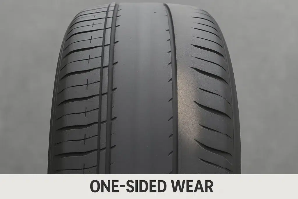 One-Sided Wear (Inner or Outer Shoulder Wear)