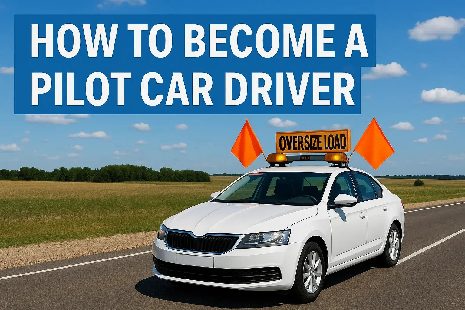 How to Become a Pilot Car Driver