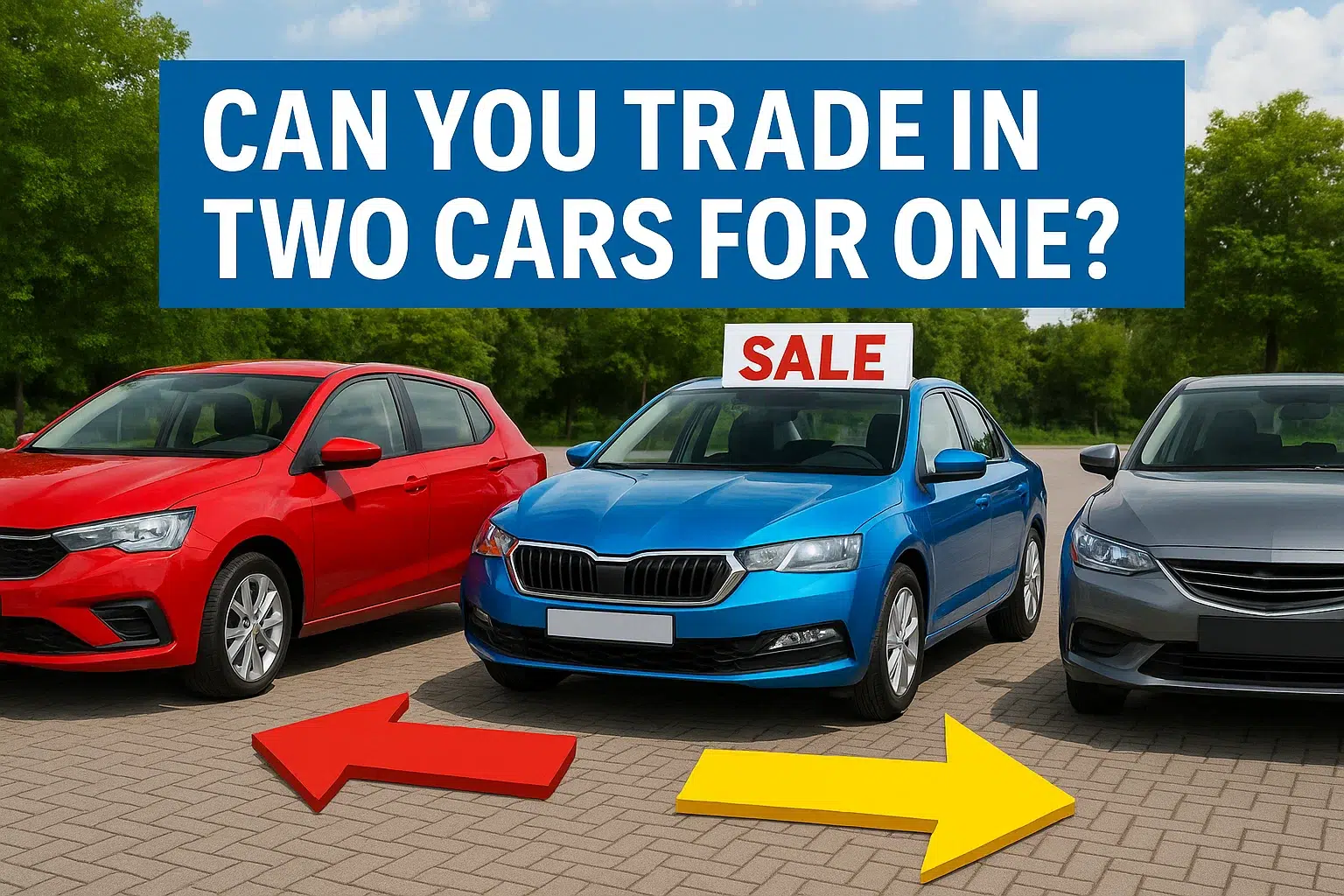 Can You Trade in Two Cars for One?