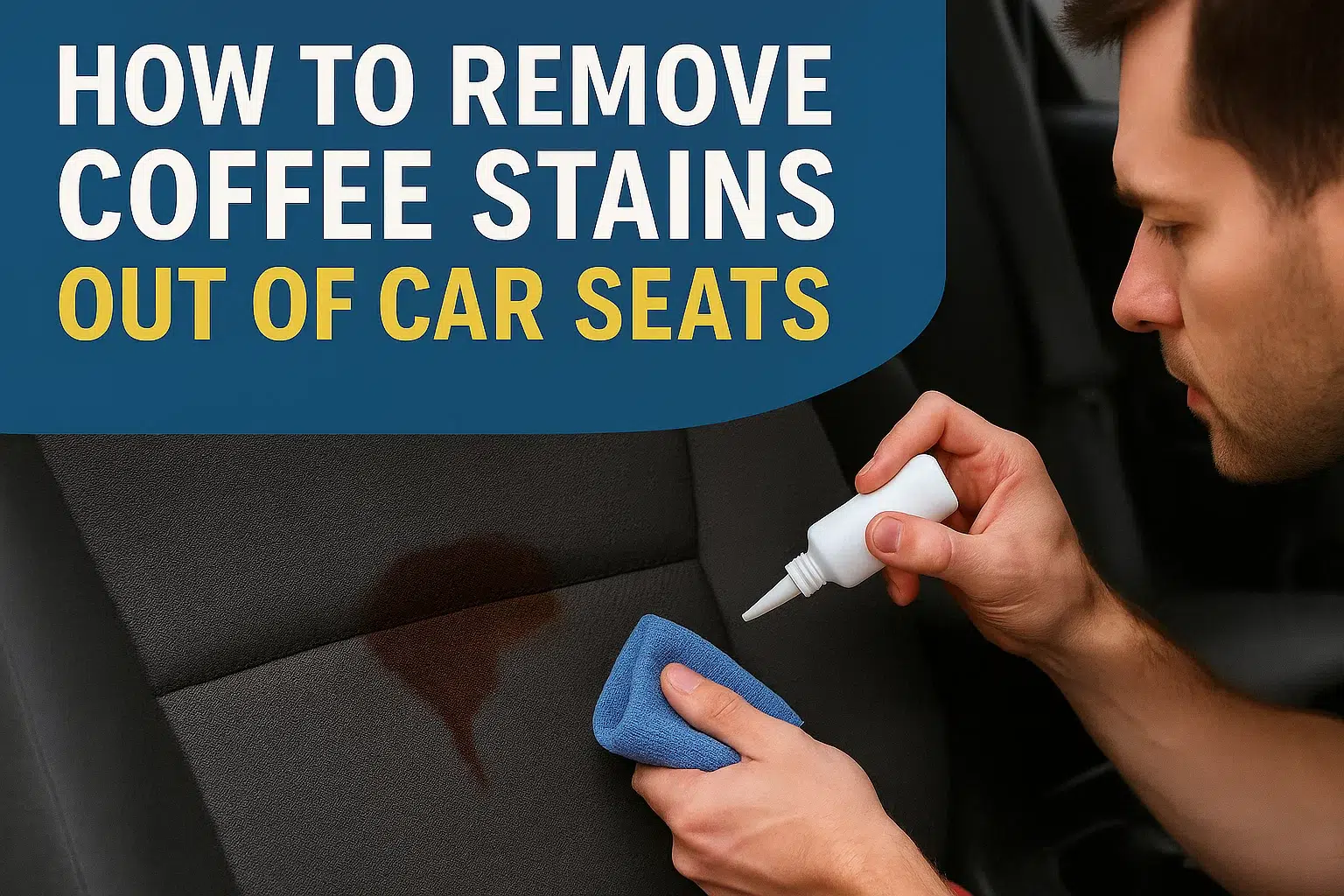 How to Remove Coffee Stains Out of Car Seats