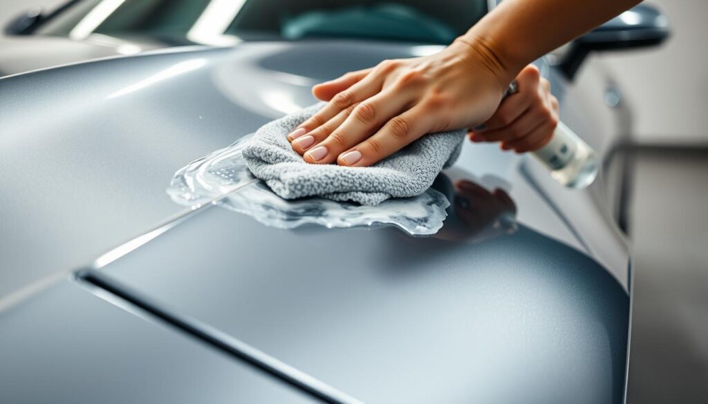 how to wash a wrapped car