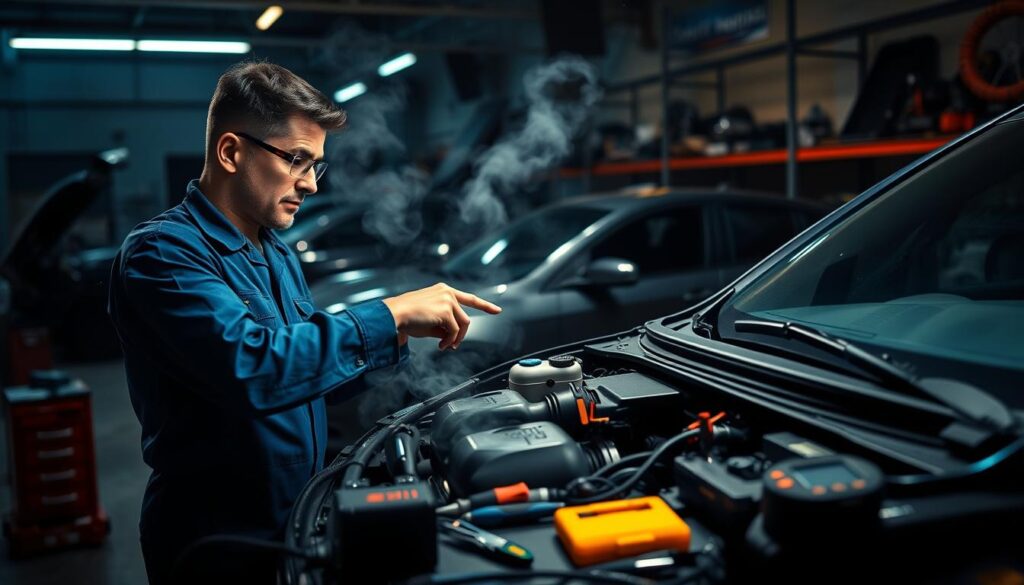 troubleshooting guide for smoking car