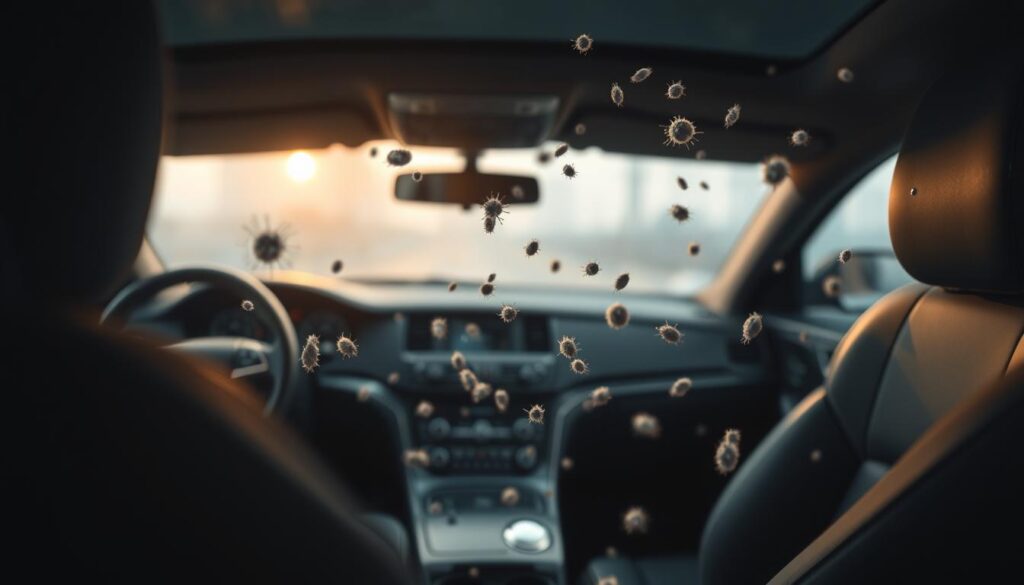 car interior bacteria