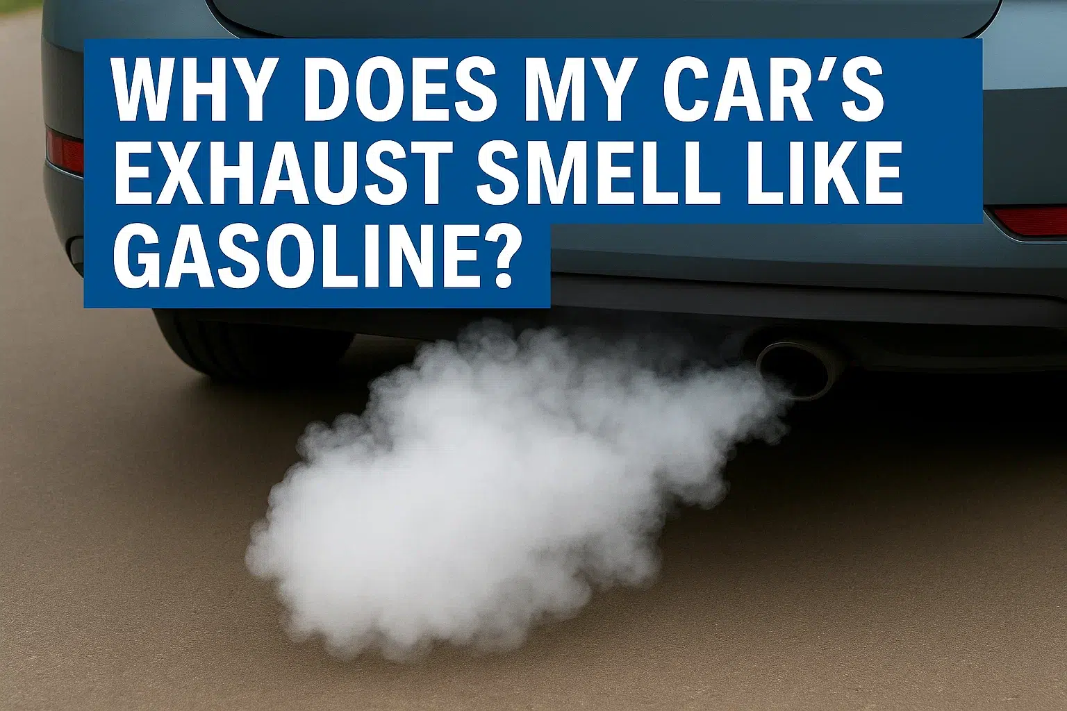 Why Does My Car's Exhaust Smell Like Gasoline?