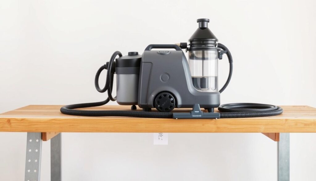 DIY steam cleaning equipment