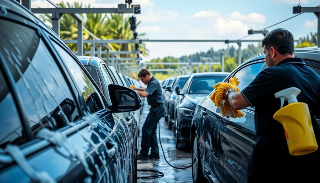 hand car wash