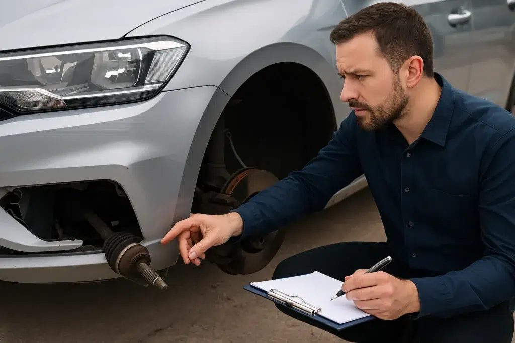Car Front Axle Repair Cost Insurance for repairing front Axle of a car