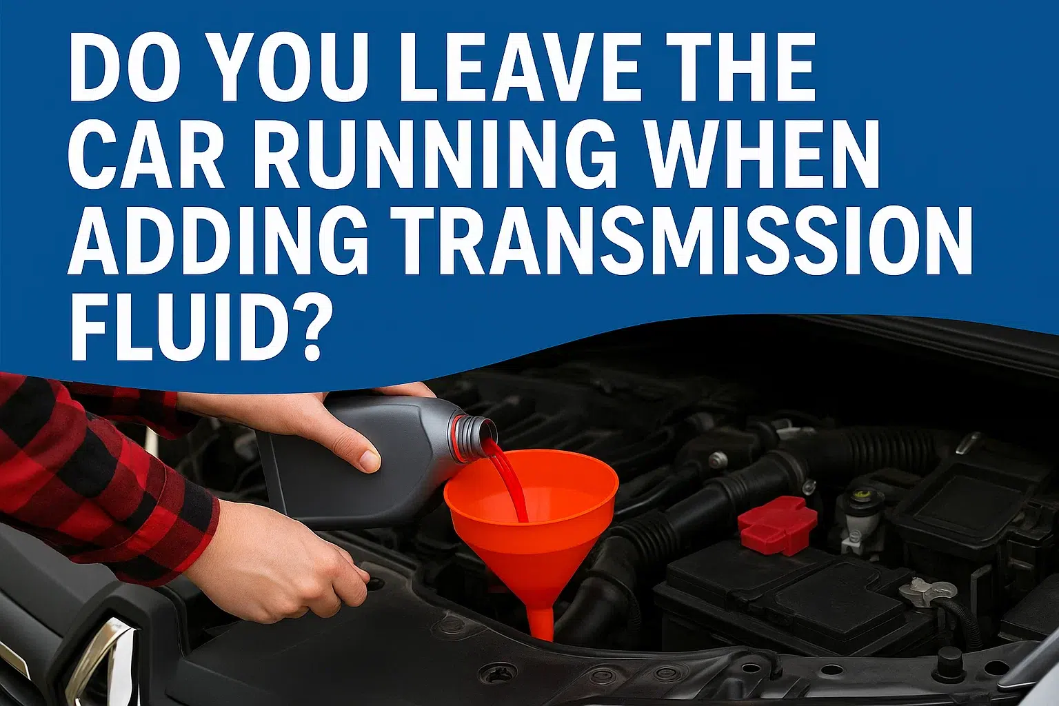Do You Leave the Car Running When Adding Transmission Fluid?