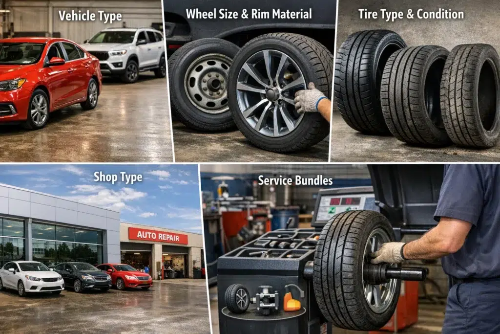 What Affects Tire Balancing Cost?