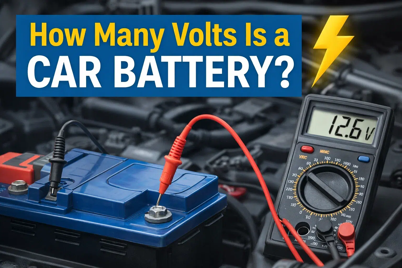How Many Volts Is a Car Battery?