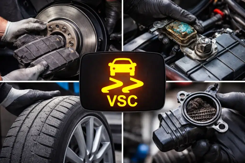 Common Causes of the VSC Light